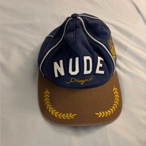 Nude Project Blue and Brown Cap